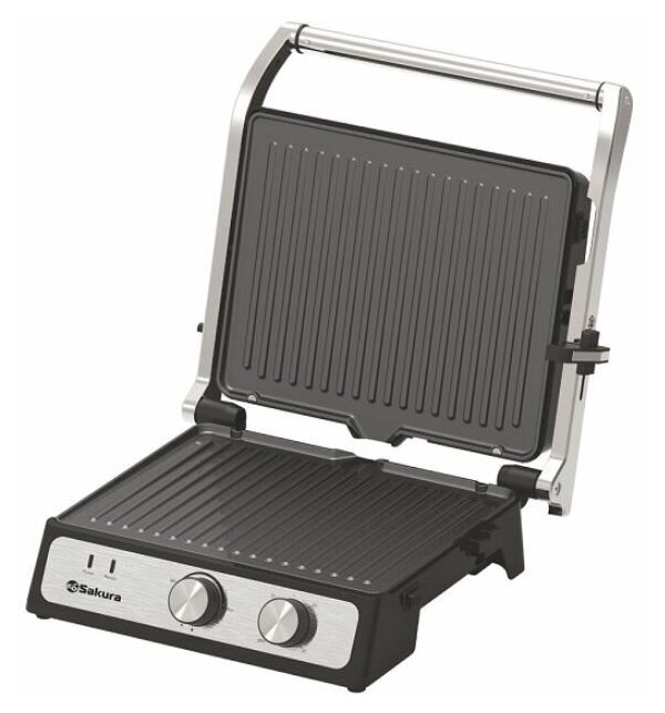 Технопапа · Электрогриль Sakura SA-7667 съемные панели 2000Вт