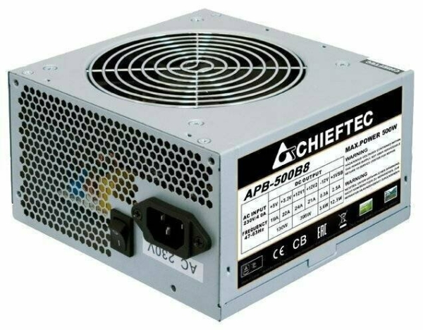 Технопапа · Блок питания для персонального компьютера Chieftec 500W APB-500B8