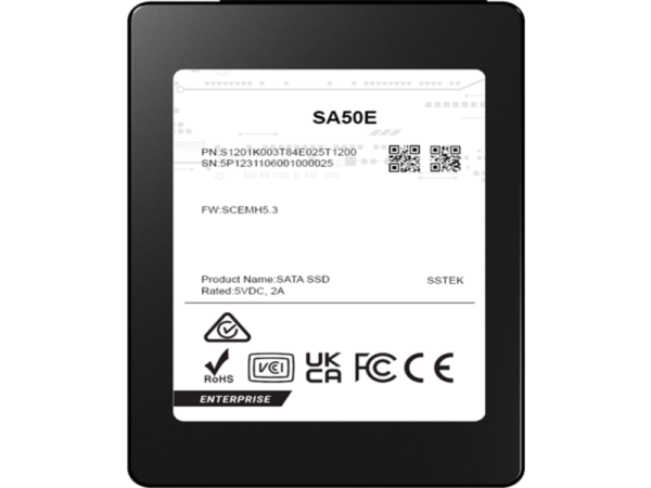 Технопапа · Твердотельный накопитель PHISON SSD SA50E 480GB SATA 2.5" 3D TLC R530/W500MB/s (98/77 KIOPS) 3DWPD SSD Enterprise Solid State Drive, 1 year, OEM