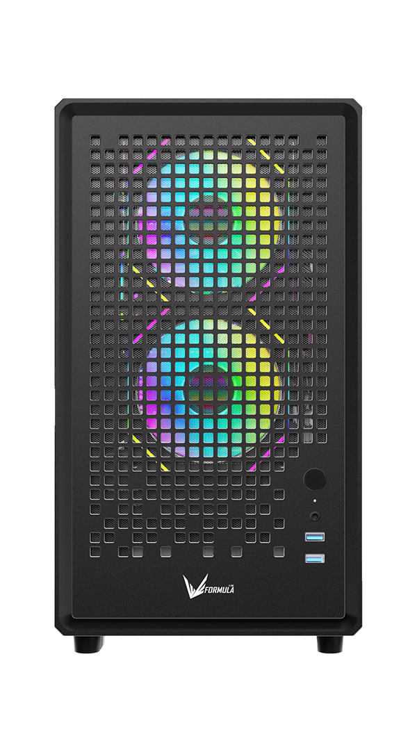 Технопапа · Компьютерный корпус mATX Formula Air Mesh G2 черный