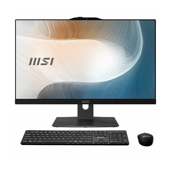 Технопапа · 23,8" Моноблок MSI Modern AM242TP 1M-1026XRU (9S6-AE0721-1468) черный - 1920x1080, IPS, Intel Core 5 120U, ядра: 10 x 1,4 ГГц, 16 ГБ, SSD 512 ГБ, Intel Iris Xe Graphics, Windows 10 Pro