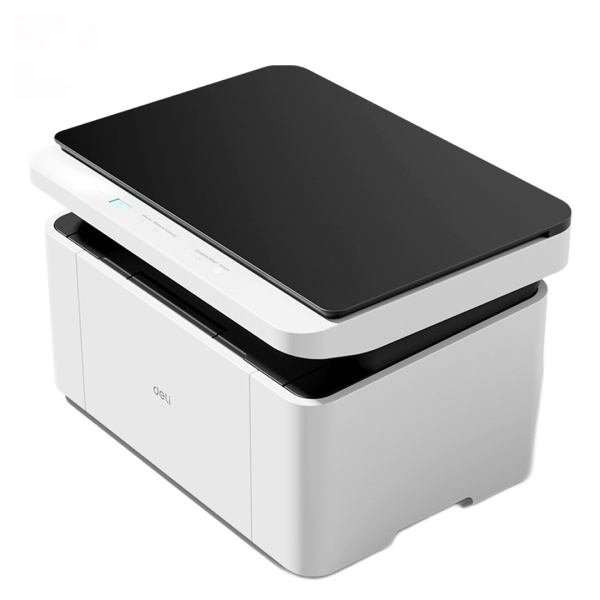 Технопапа · МФУ Deli M1820W, черно-белая лазерная печать, планшетный сканер, A4