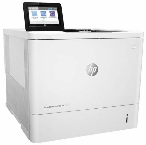 Технопапа · Принтер лазерный HP LaserJet Enterprise M611dn (7PS84A), белый