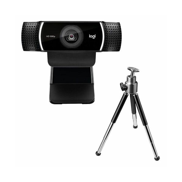 Технопапа · Web-камера Logitech Pro Stream C922, черный [960-001089]