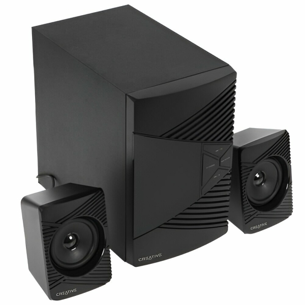 Технопапа · Акустическая система Creative SBS E2500 [51mf0485aa001], 2.1 канала, черная
