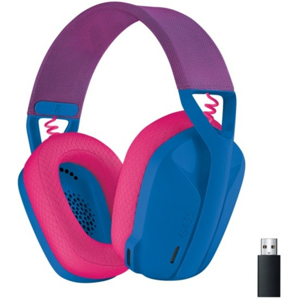 Технопапа · Беспроводная гарнитура Logitech G435 LightSpeed Blue (981-001065)