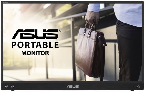Технопапа · Монитор 15.6" Asus Portable MB16ACV темно-серый (90lm0381-b01370)
