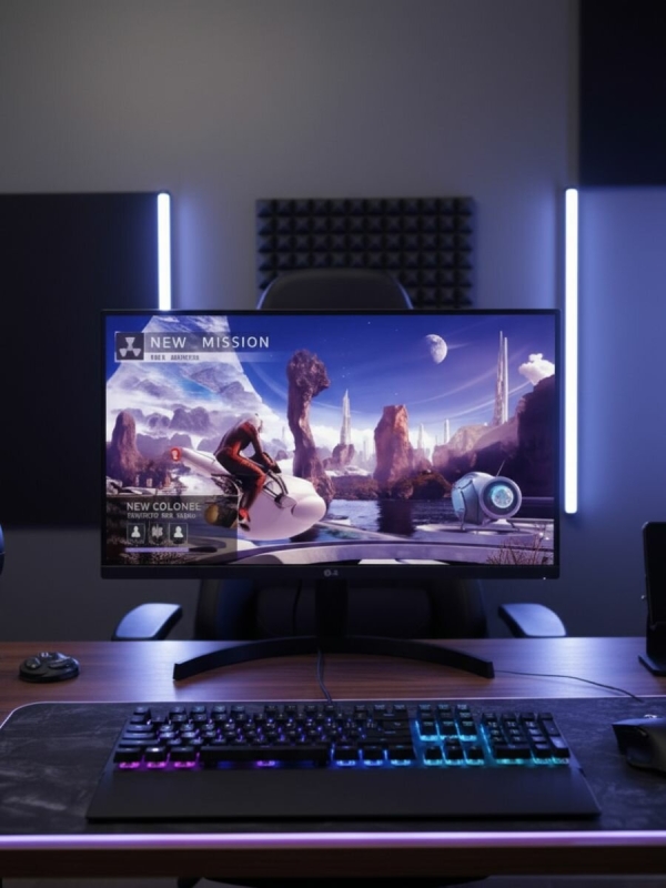 Технопапа · 27" Монитор LG 27QN600-B, черный