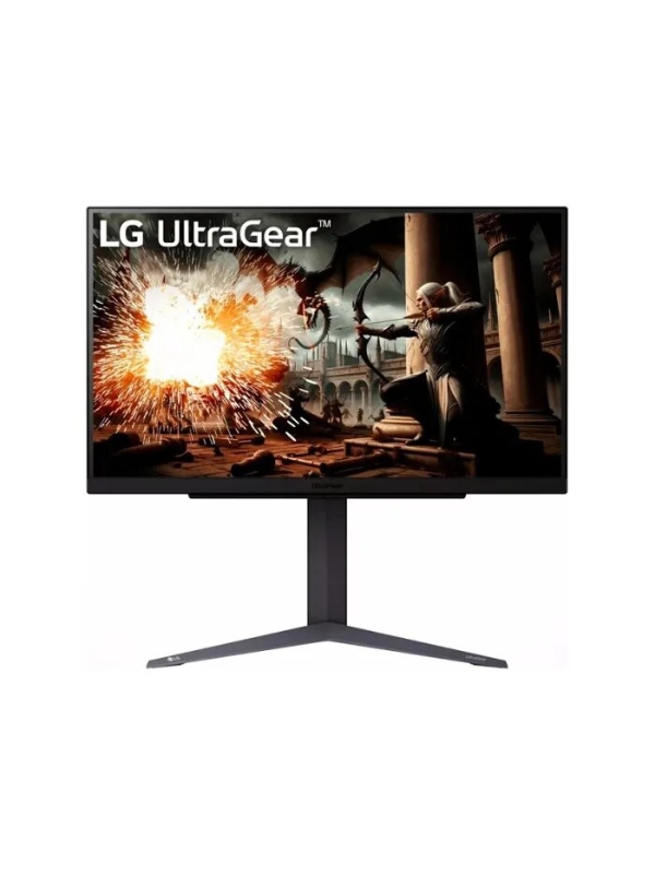 Технопапа · Монитор 27" LG 27GS75Q-B 2560x1440 LED 16:9, IPS, 300cd, 1000:1, 1ms, 178/178, DP, HDMI, black
