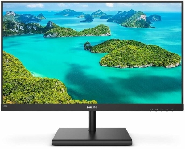 Технопапа · Монитор Philips 275E1S, 27", IPS, 2560x1440, черный