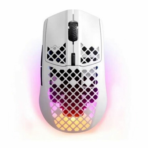 Технопапа · Мышь SteelSeries Aerox 3 Wireless Ultra Lightweight Gaming Mouse (2022) Snow