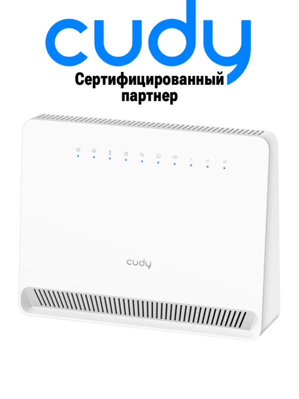 Технопапа · Роутер Cudy LT400V Wi-Fi 4 N300 с поддержкой 4G/LTE категории 4 и VoIP поддержка Cudy Mesh