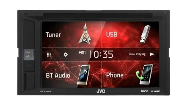 Технопапа · Автомагнитола JVC KW-V250BTM DSP