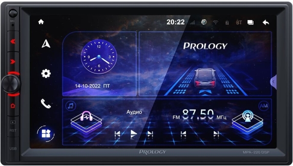 Технопапа · Автомагнитола Prology MPA-220 DSP 2DIN 4x55Вт v5.1 7" ПДУ RDS (PRMPA220)
