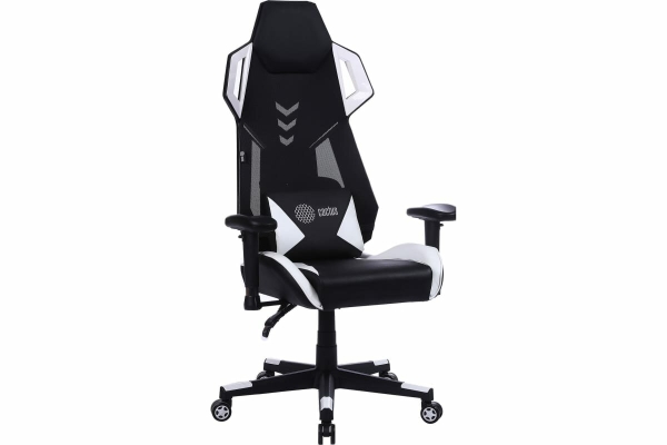 Технопапа · Кресло Cactus CS-CHR-090BLW черный/белый