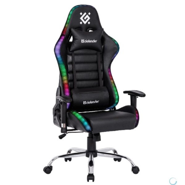 Технопапа · Игровое кресло Ultimate Черный, Light, полиуретан,60мм DEFENDER