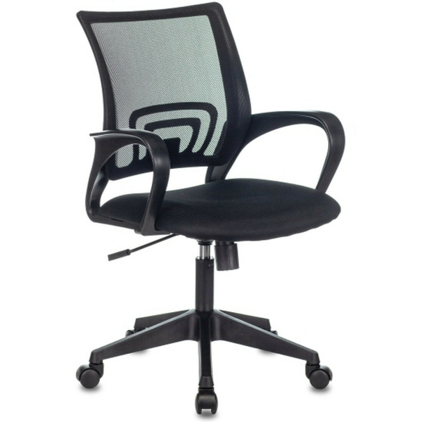Технопапа · Кресло офисное Бюрократ CH-695N/BLACK спинка сетка черный TW-01 сиденье черный TW-11