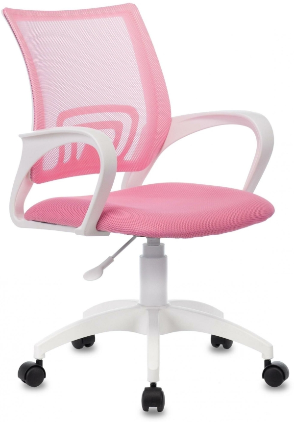 Технопапа · Офисное кресло Бюрократ CH-W695NLT/PK/TW-13A (Pink/White)