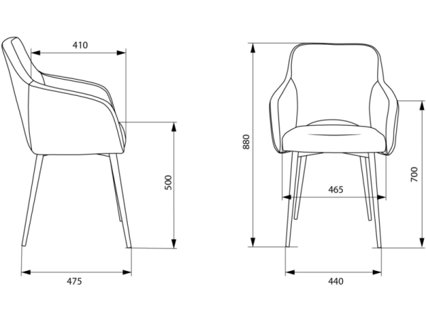 Технопапа · Кресло CH-380F черный экокожа на ножках металл
