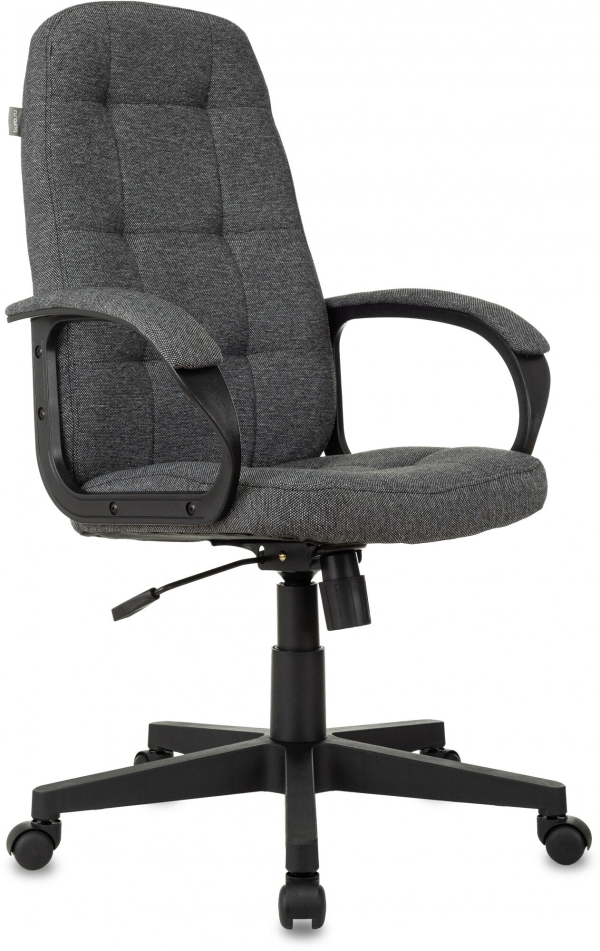 Технопапа · Кресло руководителя Бюрократ CH 002, обивка: ткань, цвет: серый (CH 002 3C1)