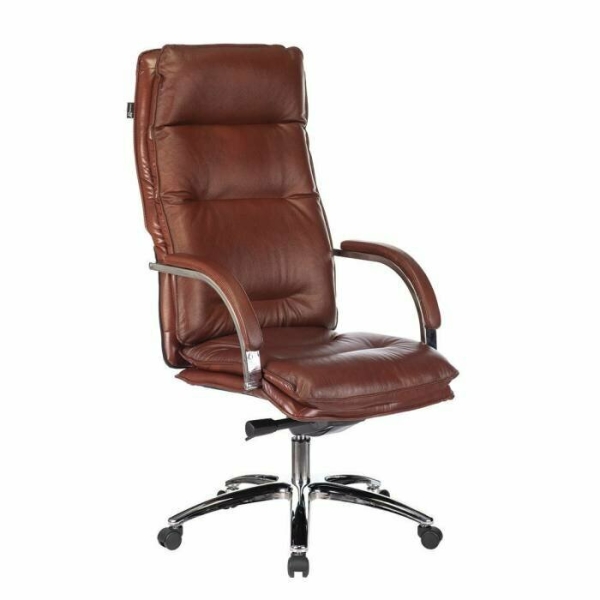 Технопапа · Кресло Бюрократ T-9926WALNUT/CHOK светло-коричневый