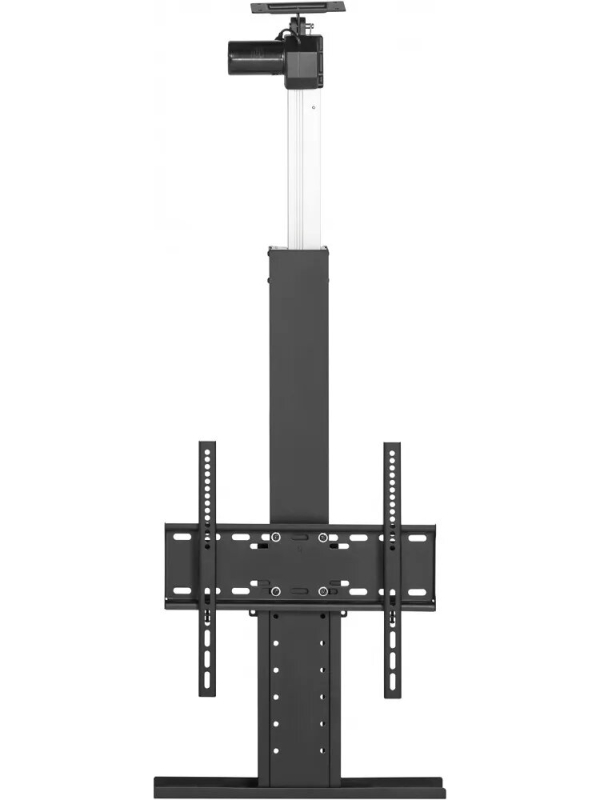 Технопапа · Кронштейн Cactus CS-STM-7844 для телевизора черный 32"-55" макс.45кг напольный (моторизованный лифт)