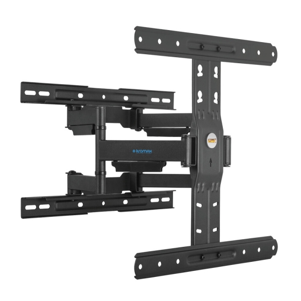 Технопапа · KROMAX ULTRA SLIM-101 BLACK настенный ультратонкий кронштейн для ТВ 21"-70"