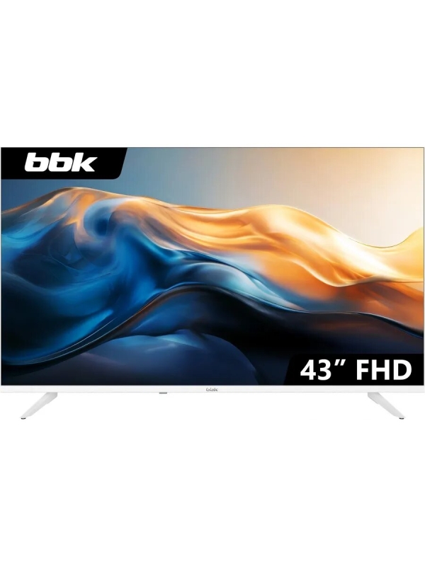 Технопапа · Телевизор BBK 43LEM-1041/FTS2C (W) белого цвета, LED с разрешением экрана FULL HD