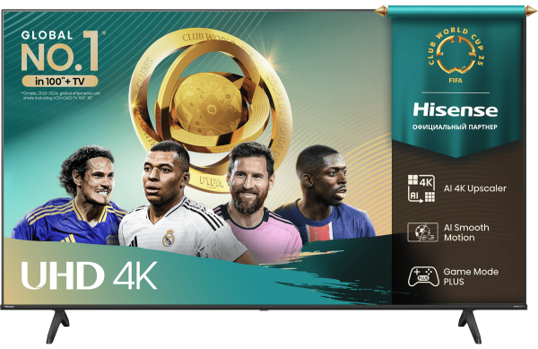 Технопапа · Телевизор HISENSE 55" 55A6Q RU, черный