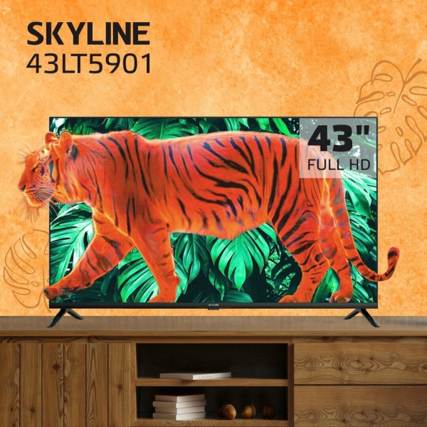 Технопапа · Телевизор SKYLINE 43LT5901, FULL HD, диагональ 43", 60 Гц, черный