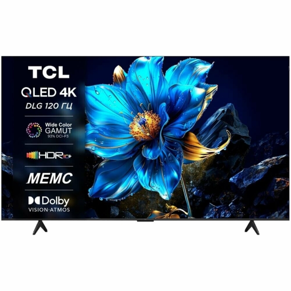 Технопапа · Телевизор TCL 55P7K, диагональ 55", разрешение 4K, 60Гц, HDR, чёрный