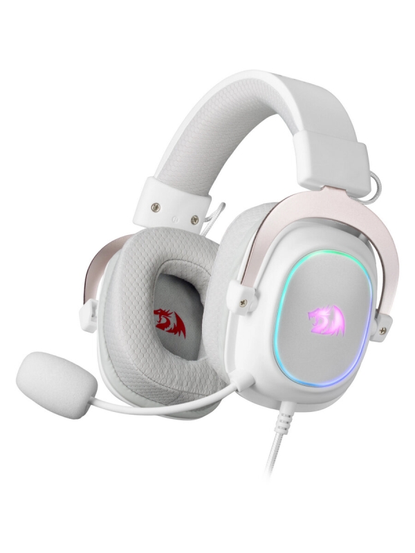 Технопапа · Игровая гарнитура проводная DEFENDER Zeus X white (RGB, 7.1, USB, Redragon) (70800)
