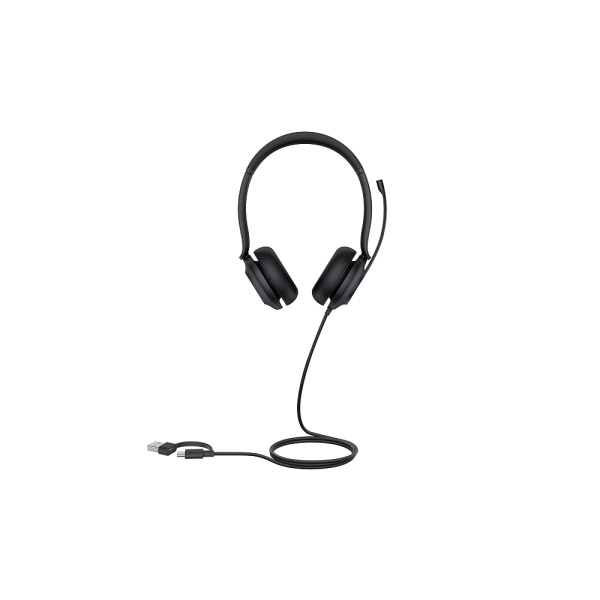 Технопапа · Гарнитура проводная Yealink UH35 (UH35 Dual UC USB-C/A) черный