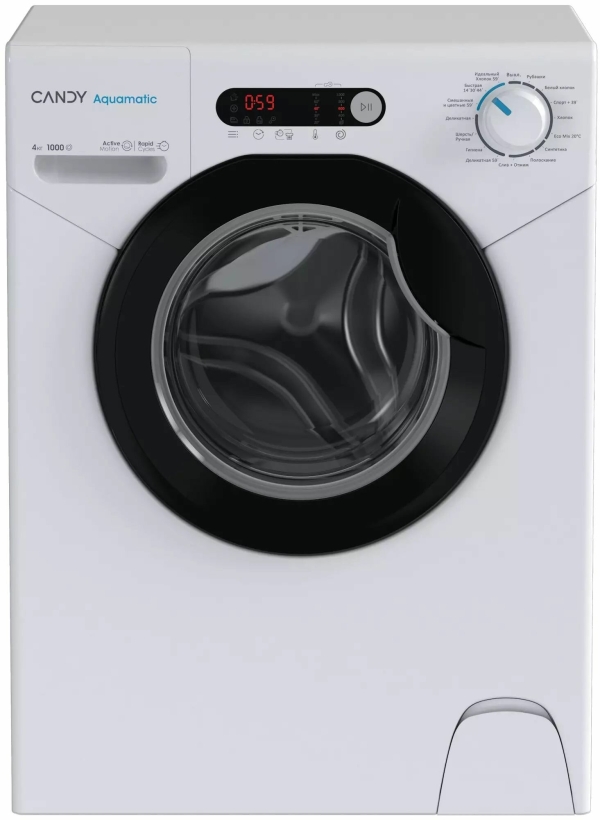 Технопапа · Стиральная машина Candy AQUE 1043DR-07, белая