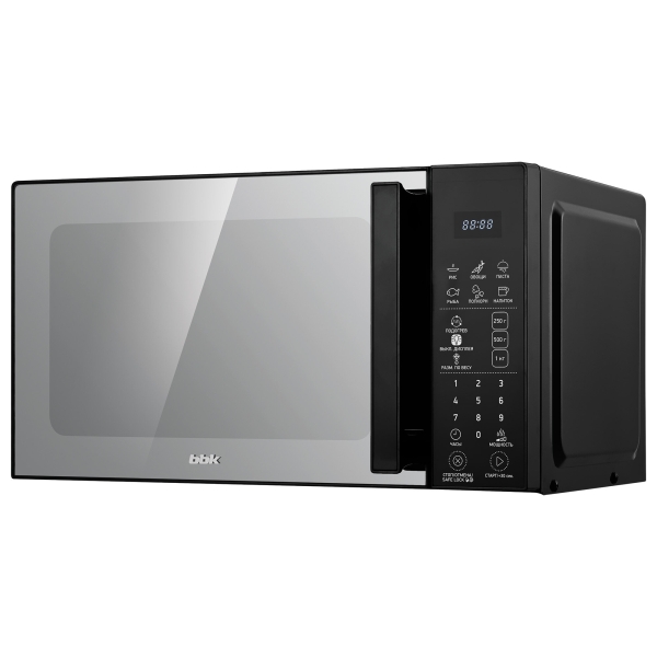 Технопапа · Микроволновая печь BBK 20MWS-806S/B, 20л, 800Вт, кнопочное и сенсорное управление, черная
