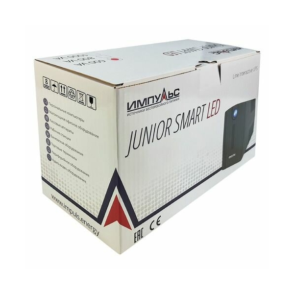 Технопапа · ИБП импульс Юниор Смарт 600, 600ВA [js60114]