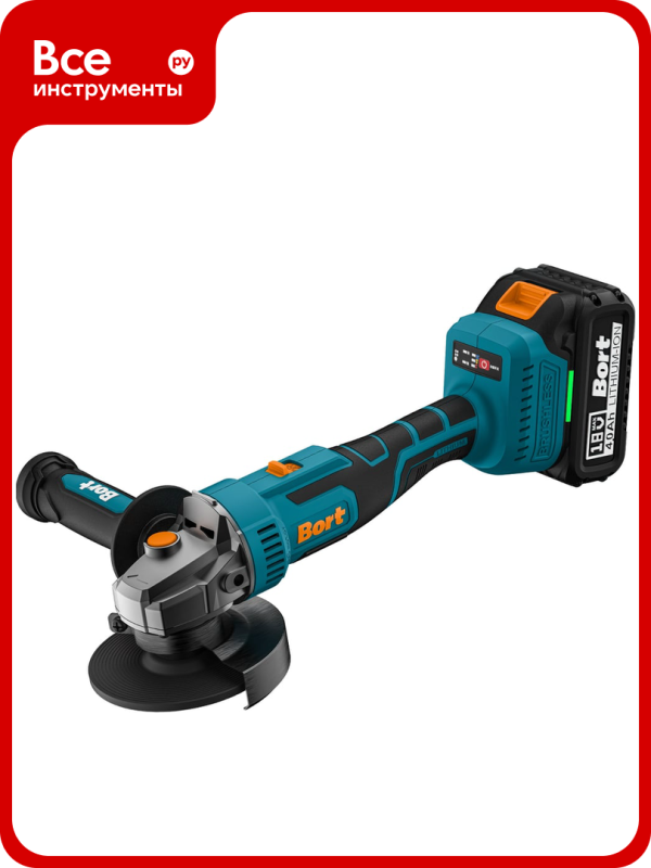 Технопапа · Шлифовальная угловая аккумуляторная машина BORT BWS-21Li 93413571