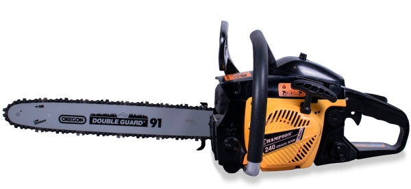 Технопапа · Бензиновая пила CHAMPION 240-16 1700 Вт/2.3 л. с