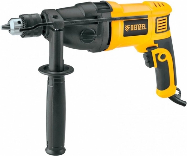 Технопапа · Дрель ударная Denzel ID-1050-2 26312, 1050Вт