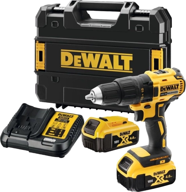 Технопапа · Дрель-шуруповерт DeWalt DCD777M2T аккум. патрон: быстрозажимной (кейс в комплекте)