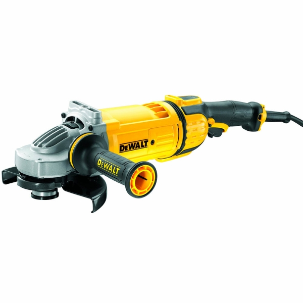 Технопапа · Угловая шлифовальная машина DeWalt DWE4597, плавный пуск, фиксация шпинделя, 2600Вт