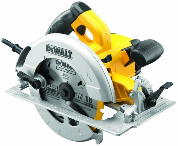 Технопапа · DeWalt DWE575K-QS Дисковая ручная пила, 1600 Вт, 5200 об./мин, диск 190х30 мм,