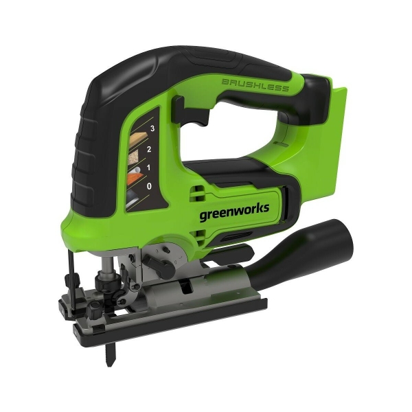 Технопапа · Аккумуляторный лобзик GREENWORKS GD24JS без АКб и ЗУ (3601407)