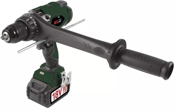 Технопапа · Ударный шуруповерт KLPRO KLDM18BHX-20, 2Ач, с двумя аккумуляторами [13985]