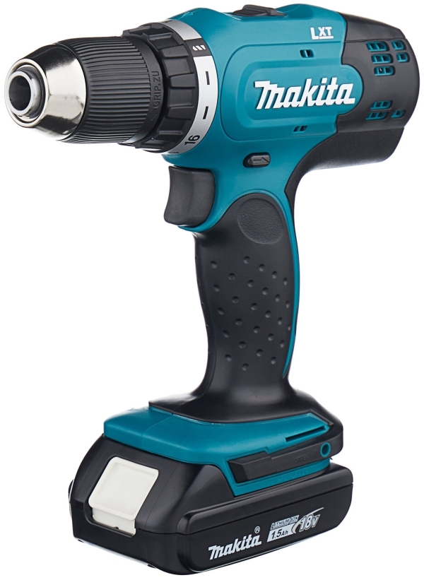 Технопапа · Аккумуляторная дрель-шуруповерт Makita LXT DDF453SYE
