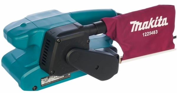 Технопапа · Ленточная шлифмашина Makita 9910 без аккумулятора, с пылесборником, 270м/мин