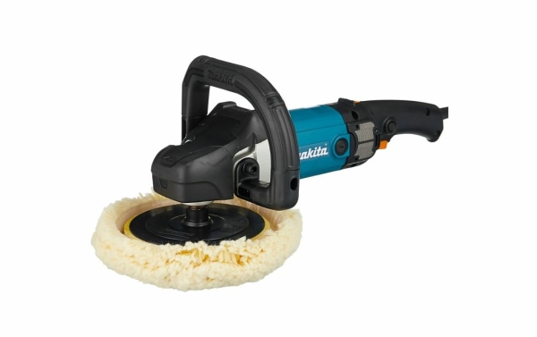 Технопапа · Полировальная машина Makita 9237CB, мощность 1200Вт, коробка, антивибрационная, плавный пуск