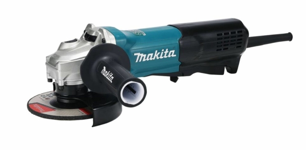 Технопапа · Угловая шлифмашина Makita GA5095X01,1900Вт, двухпозиционная рукоятка, 125мм, 11500об/мин