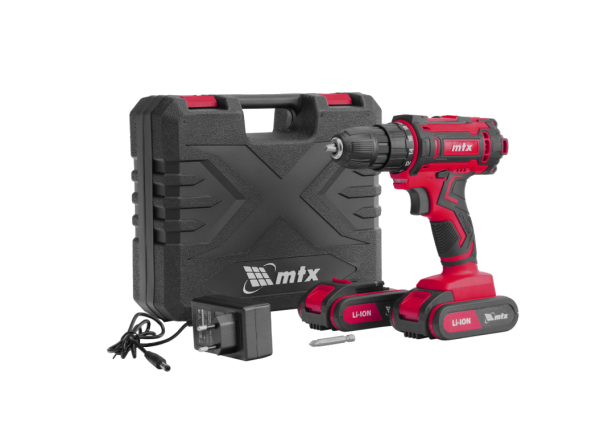 Технопапа · Дрель-шуруповерт аккумуляторная CDS-20, Li-Ion, 20 В// MTX 26186