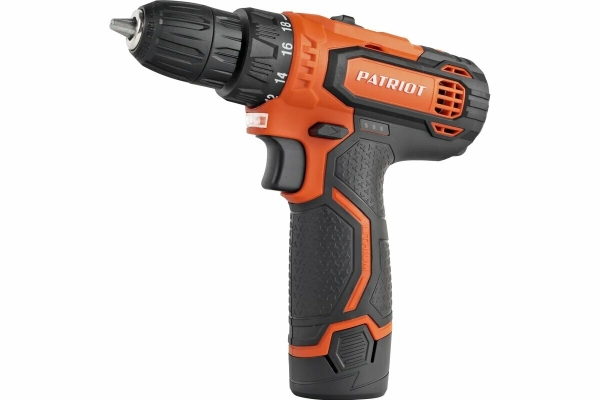 Технопапа · Аккумуляторная дрель-шуруповёрт PATRIOT "BR 119Li", быстрозажимной патрон, 2 аккумулятора